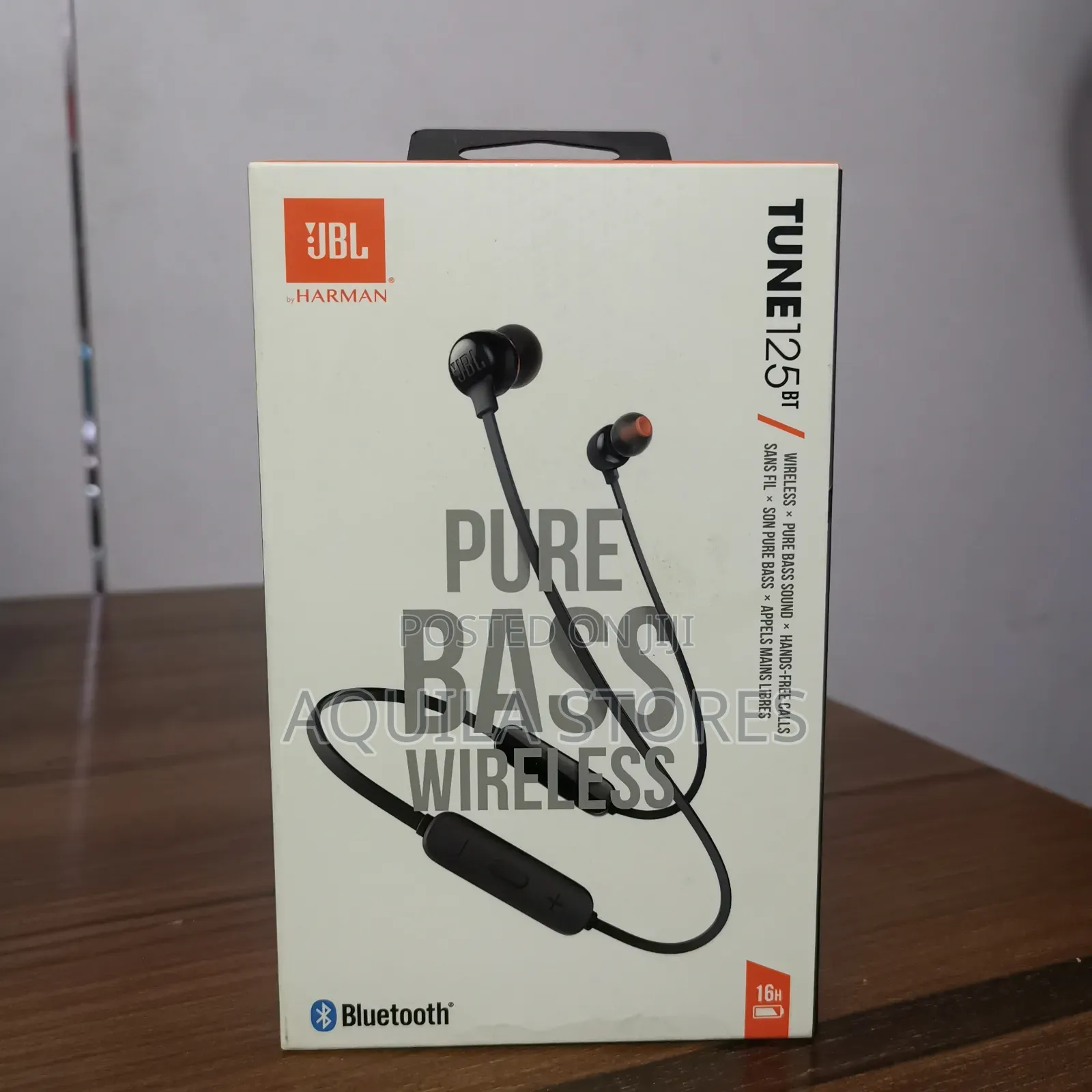 JBL Tune 125bt Wireless in-Ear Headphones