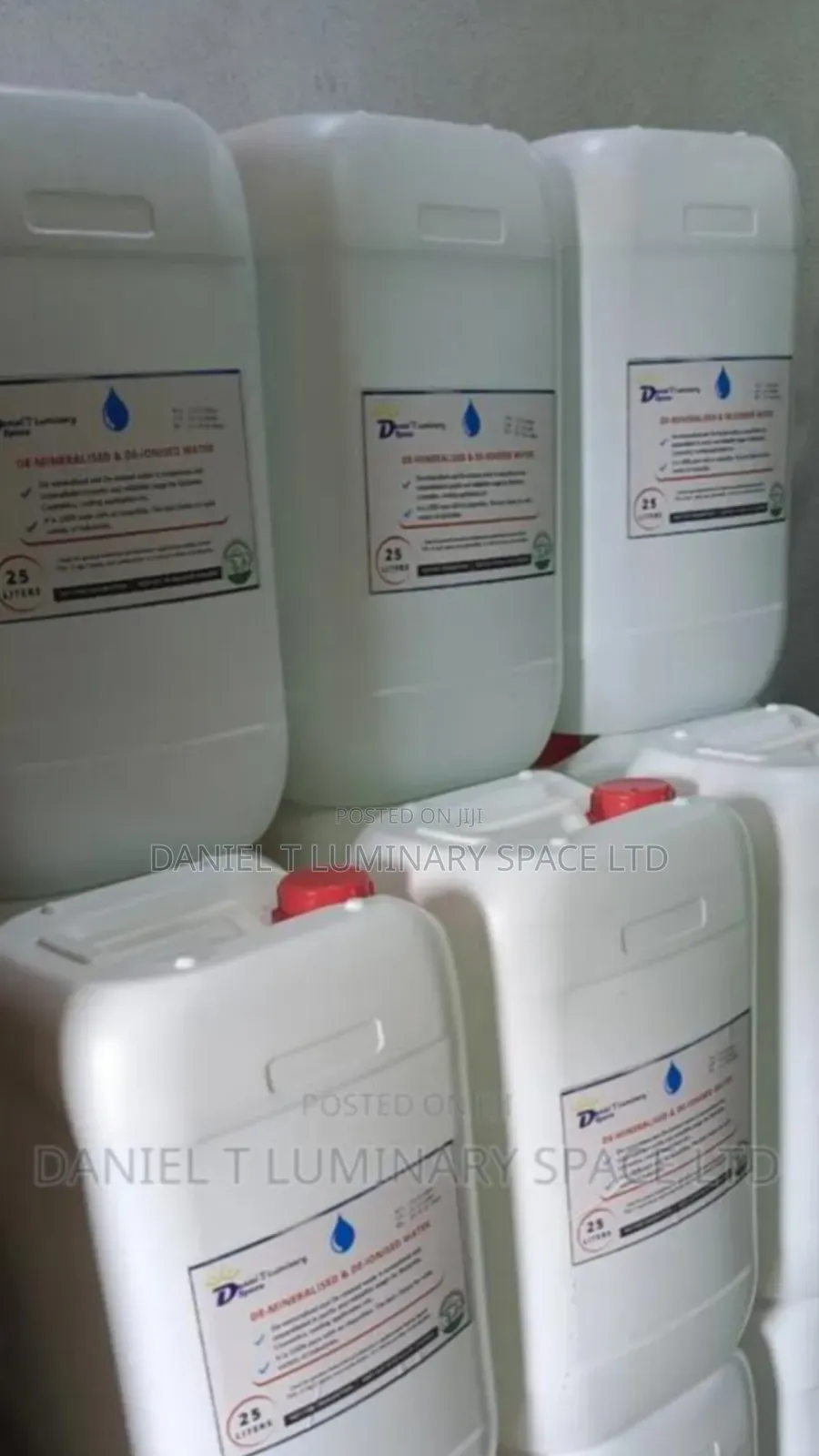 Distilled Water for Industrial Use