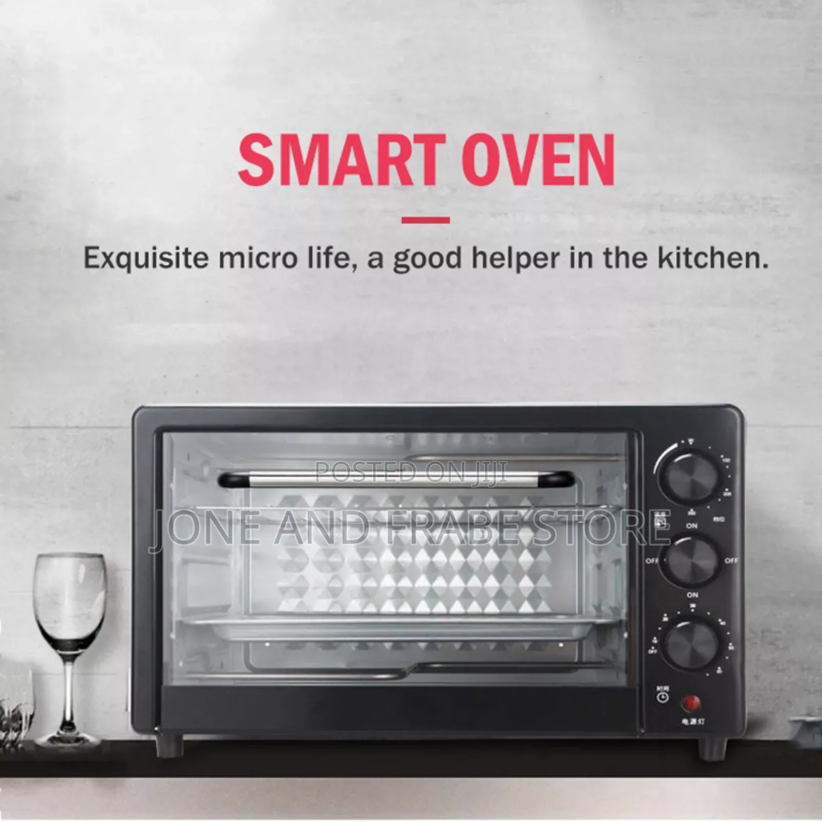 25l Electric Oven With Grill