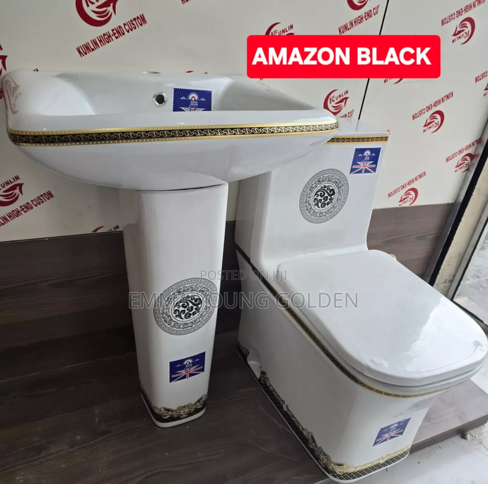 Luxurious Amazon Black Water Closet