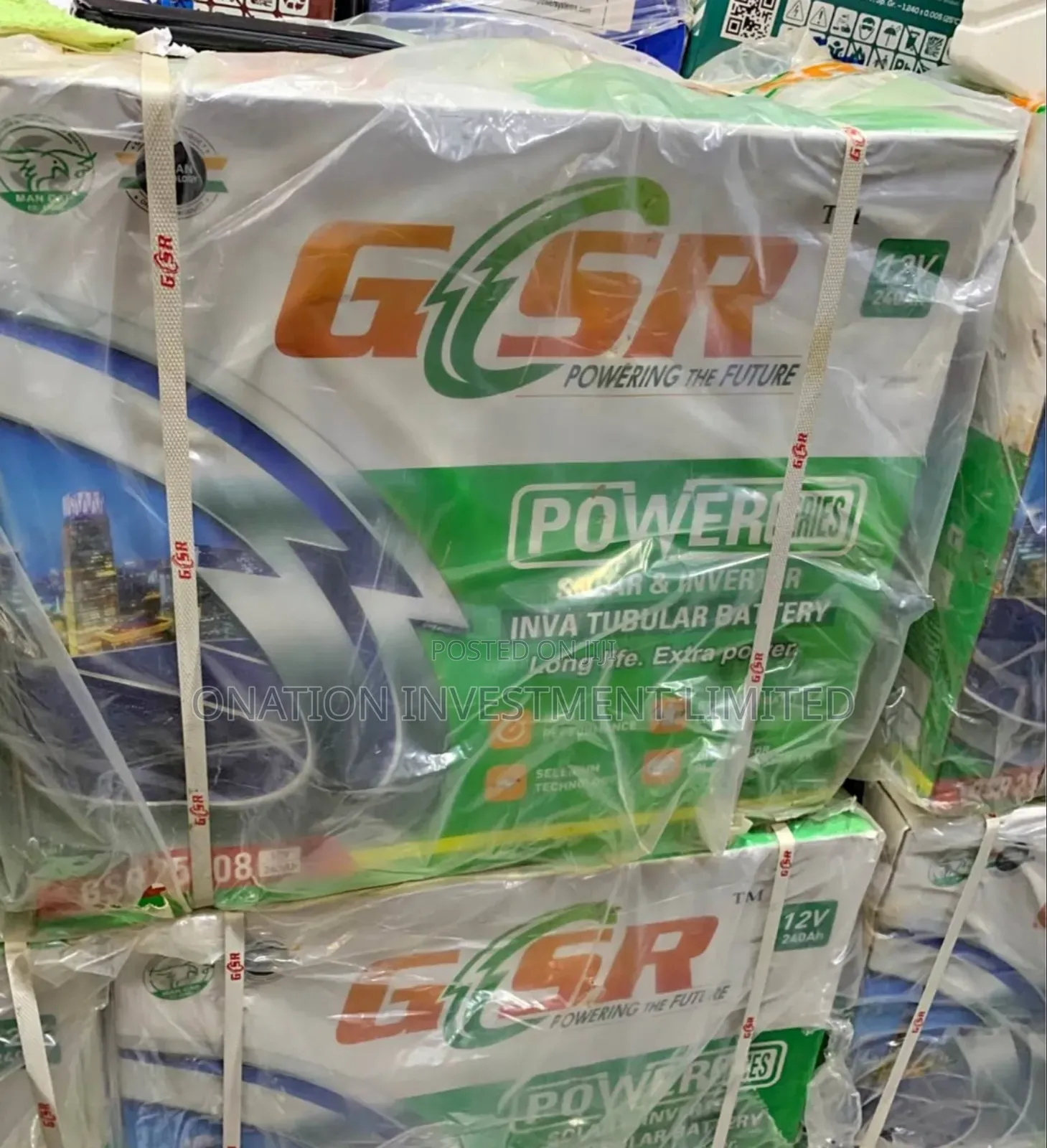 240ah 12v GSR Tubular Battery