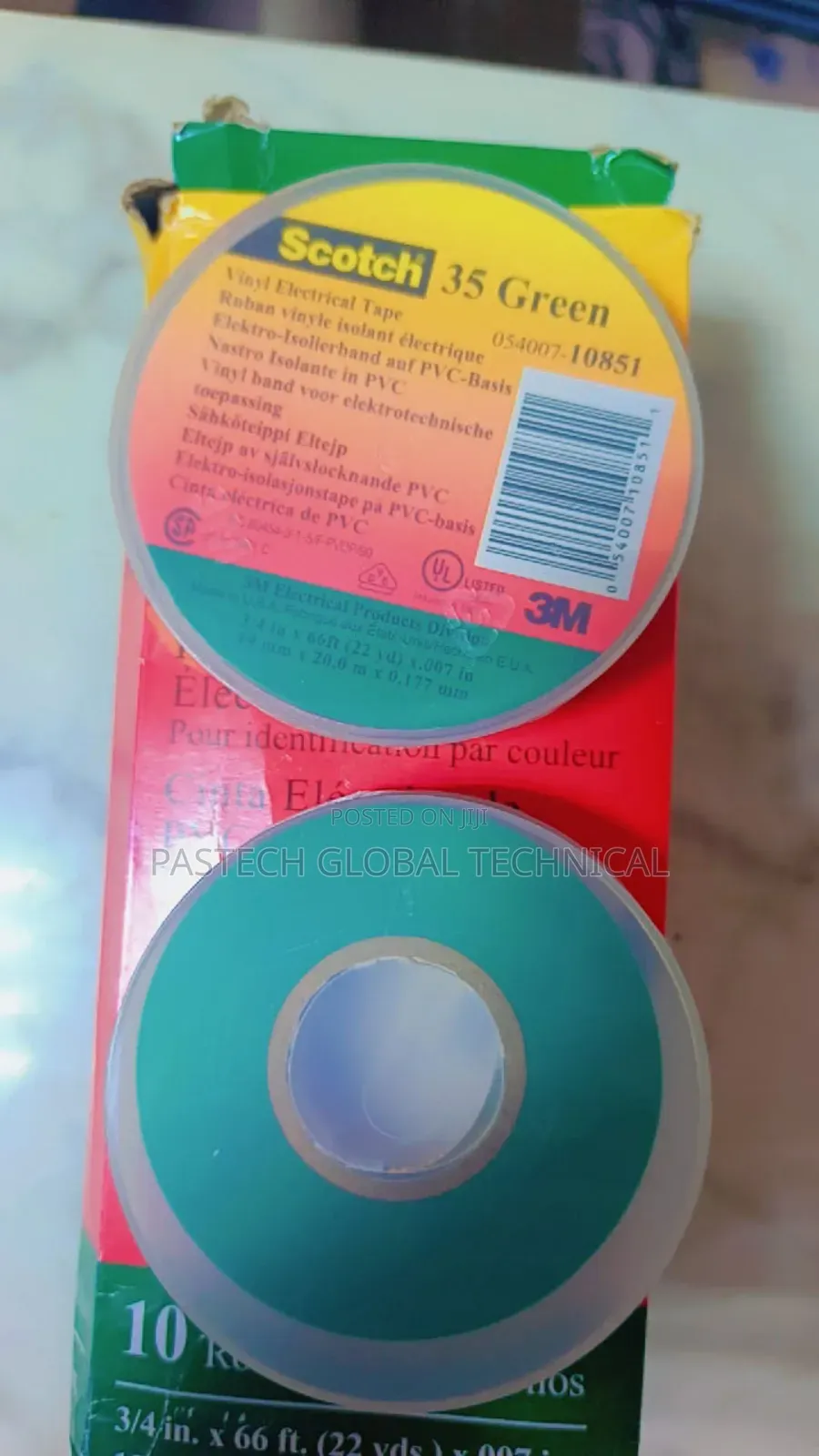 Vinyl Electrical Tape (Scotch 35 Green)