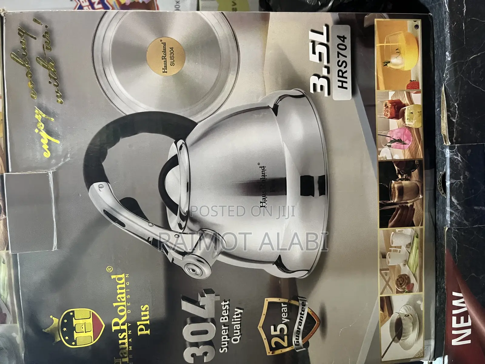3.5l Hausroland Whistle Kettle