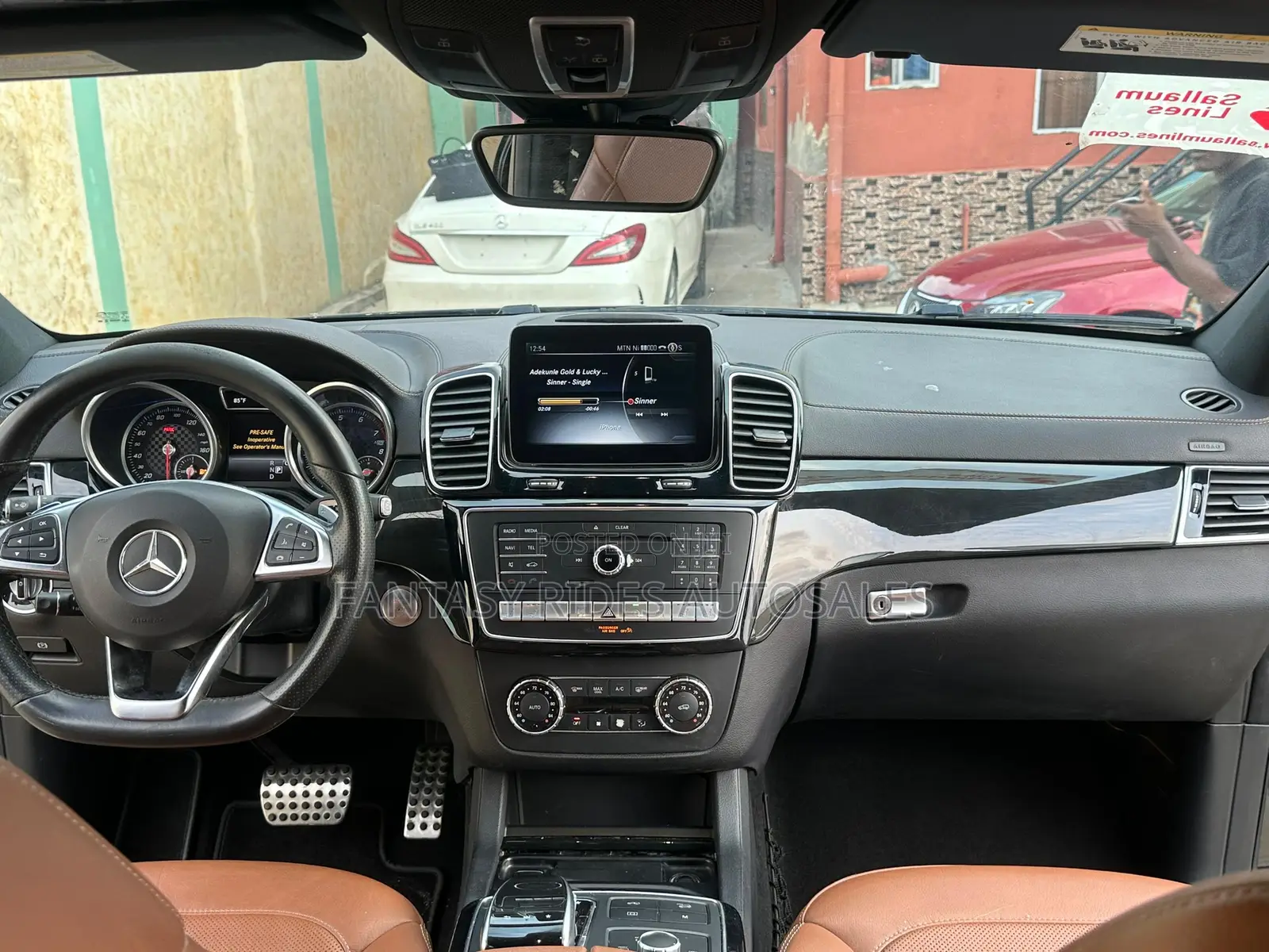 Mercedes-Benz GLE-Class AMG GLE 43 4MATIC 2017 Black