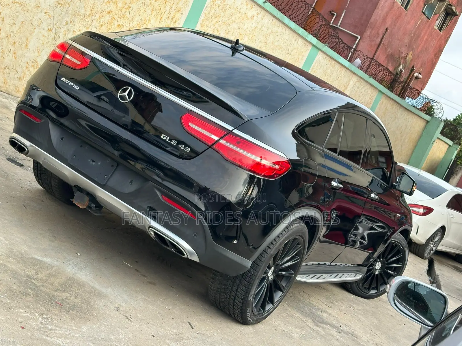 Mercedes-Benz GLE-Class AMG GLE 43 4MATIC 2017 Black