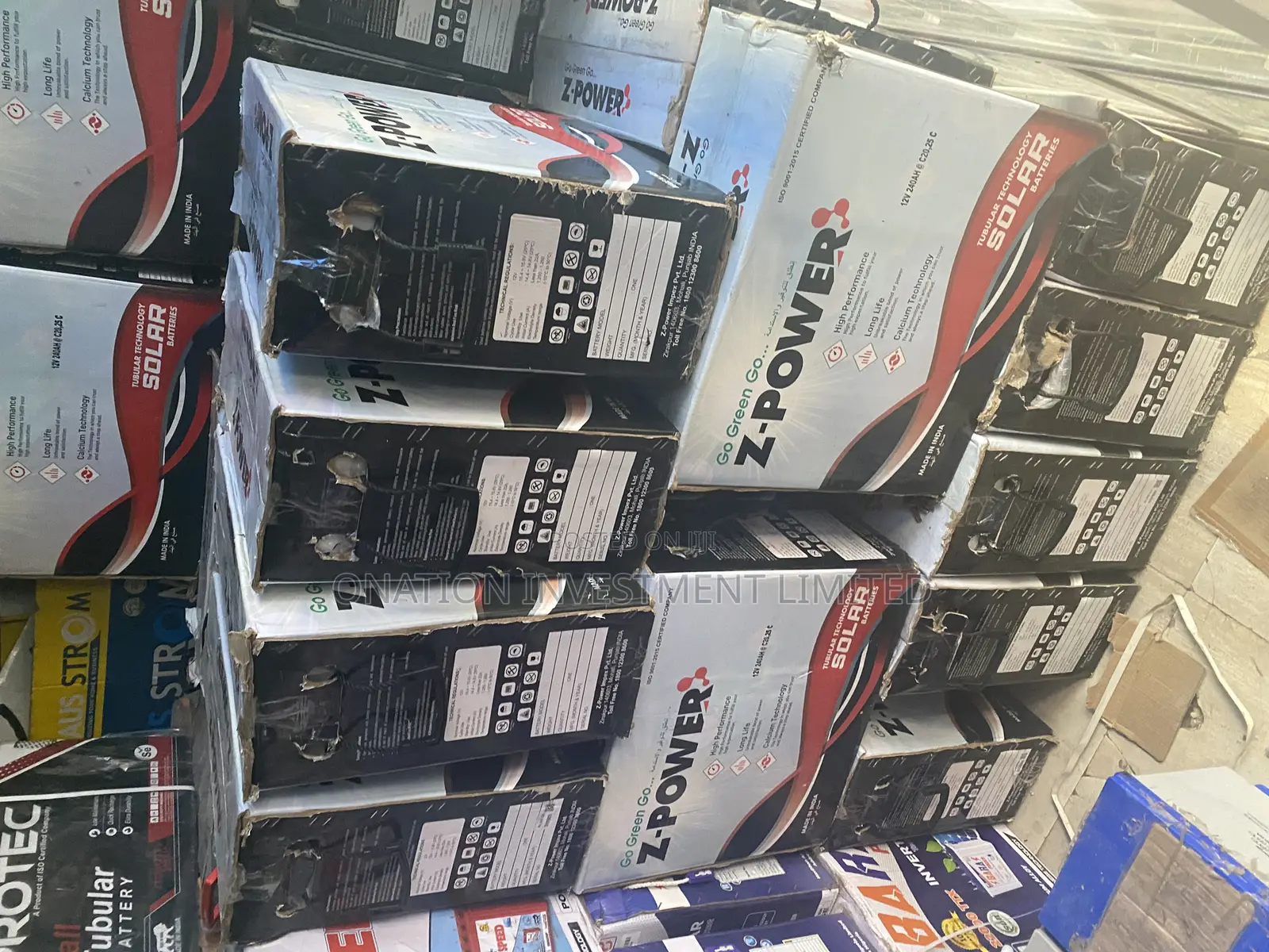 240ah 12v Z-Power Tubular Battery