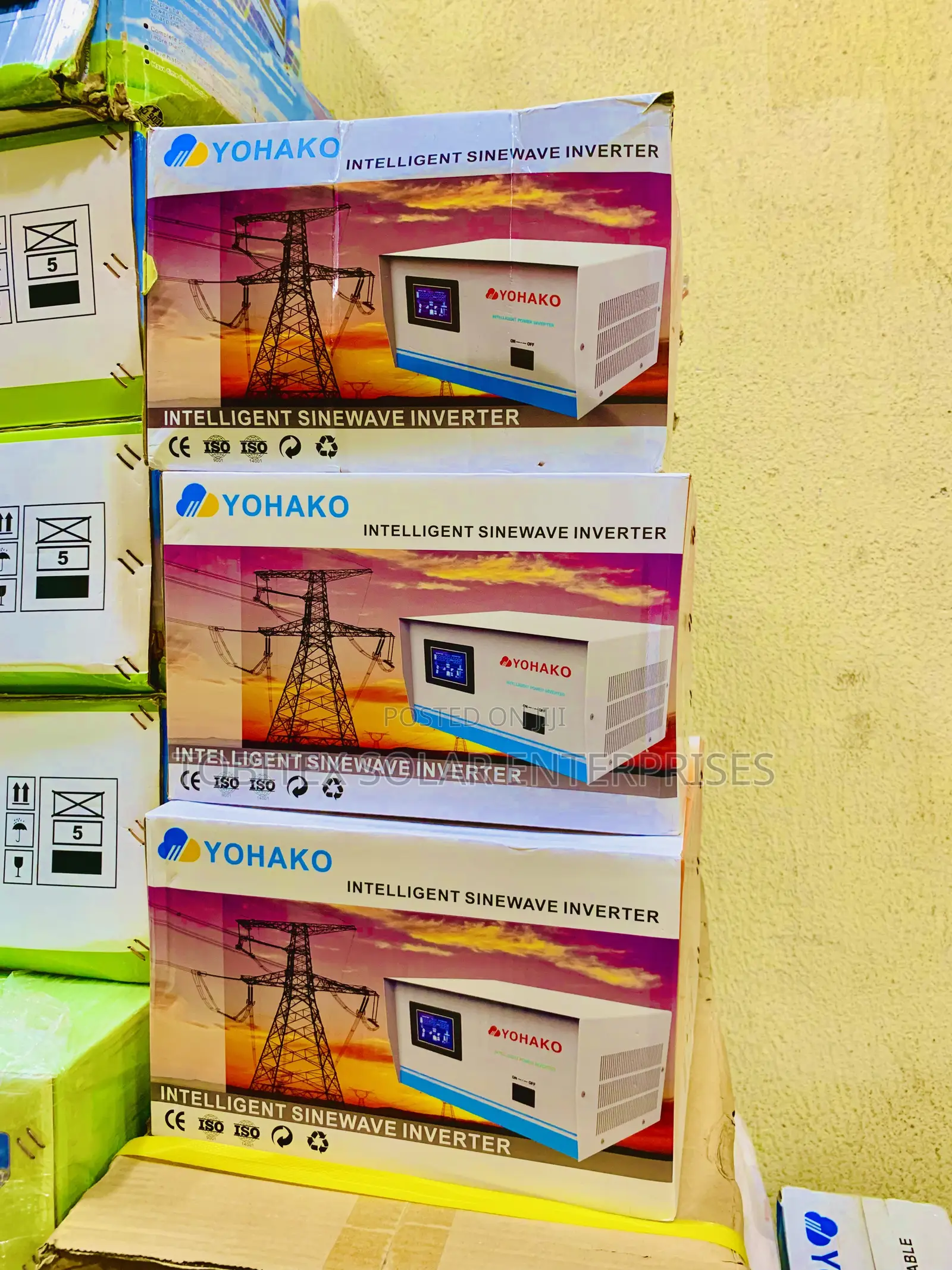 1kva Yohako Solar Energy Inverter 12v