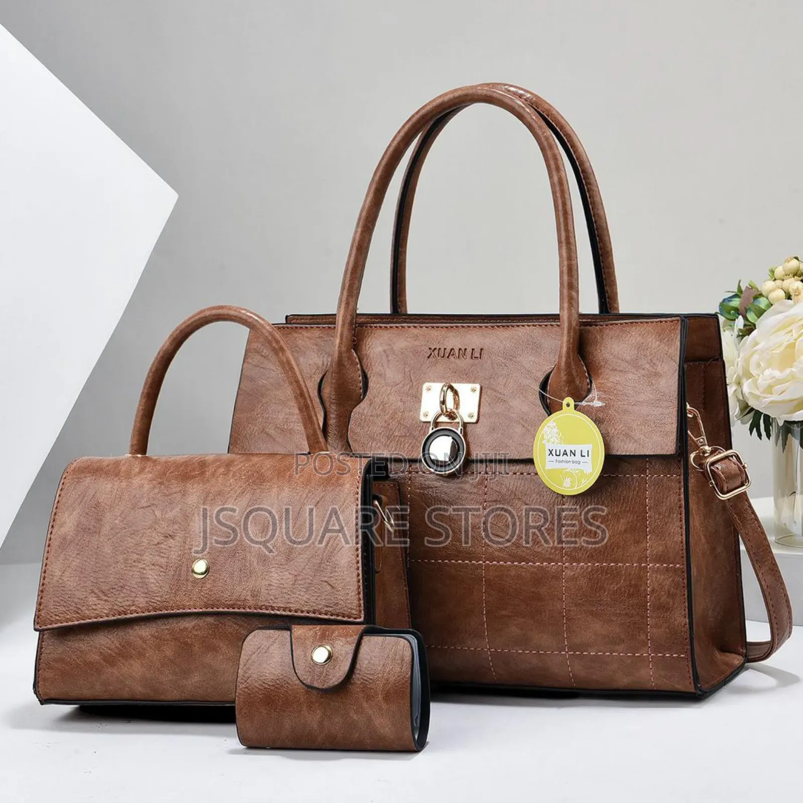 3in1 Ladies Handbag Big Medium and a Small Purse