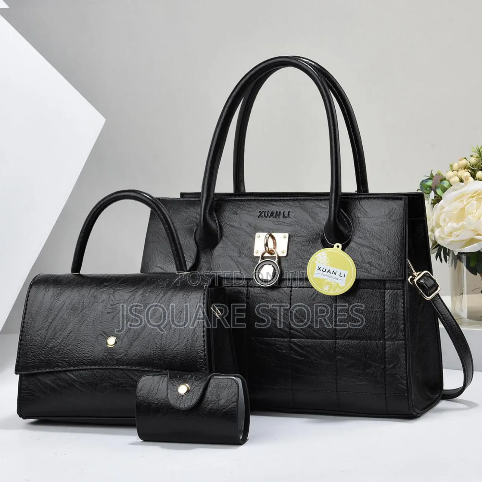 3in1 Ladies Handbag Big Medium and a Small Purse