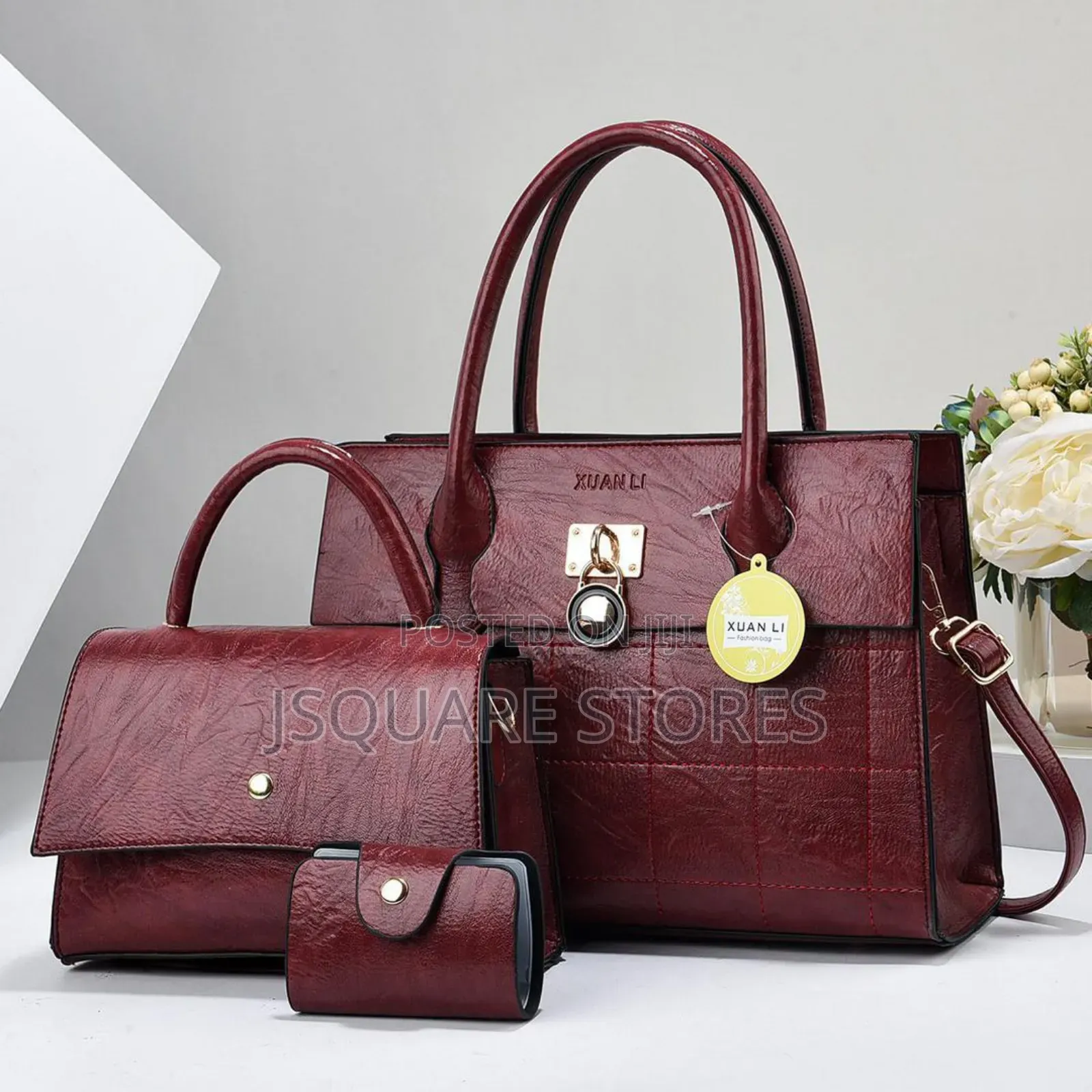 3in1 Ladies Handbag Big Medium and a Small Purse