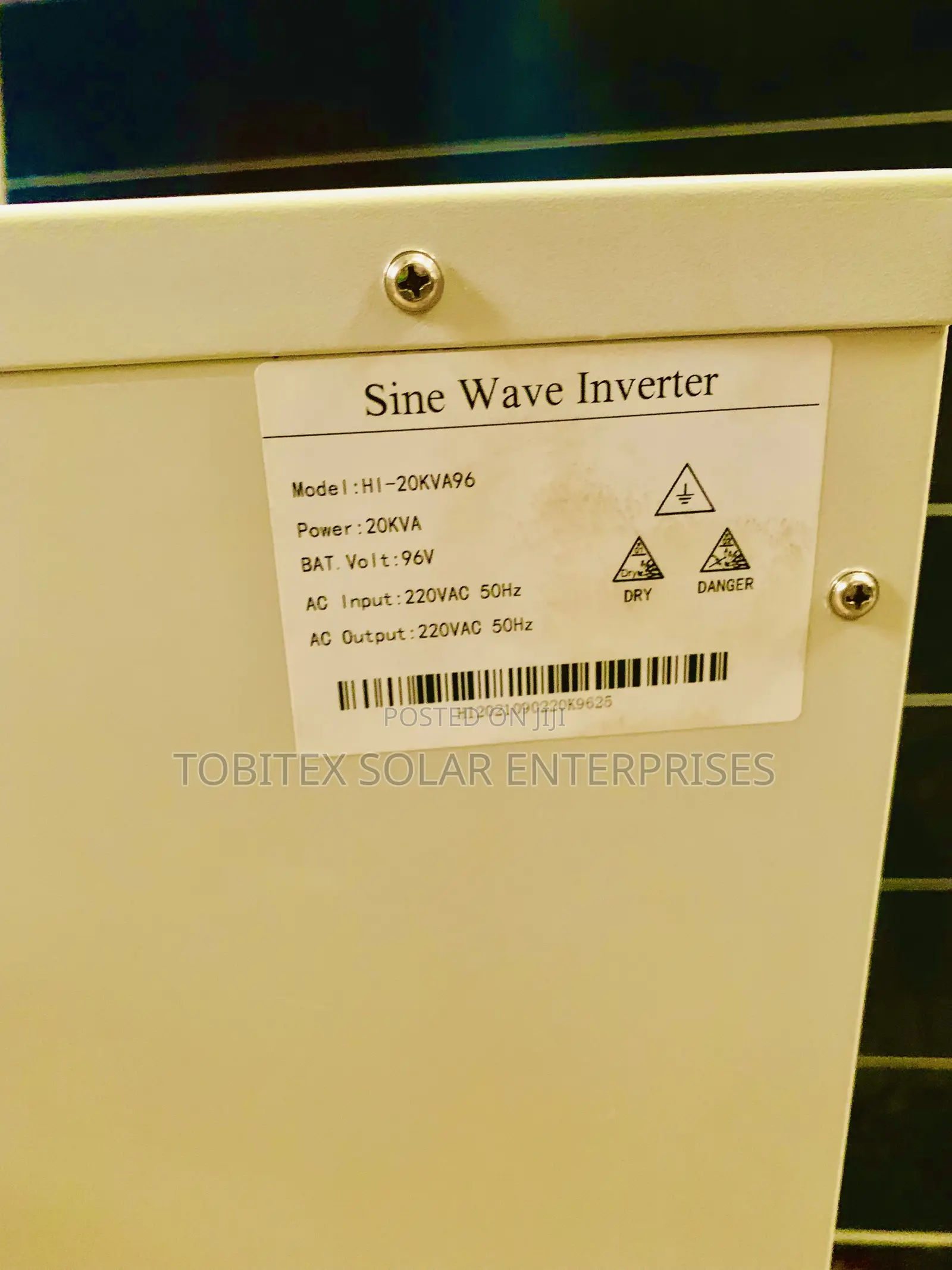 Solar Energy Inverter 96v Cee Power 20kva Capacity