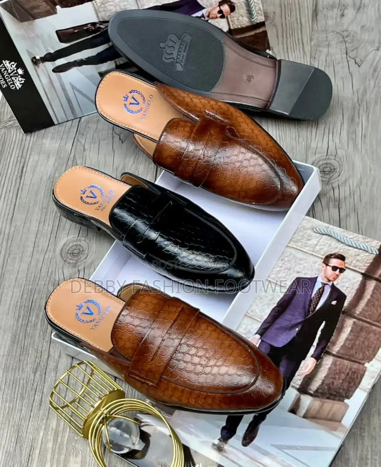 Vangelo Half Shoes – Made for Men Who Move With Purpose