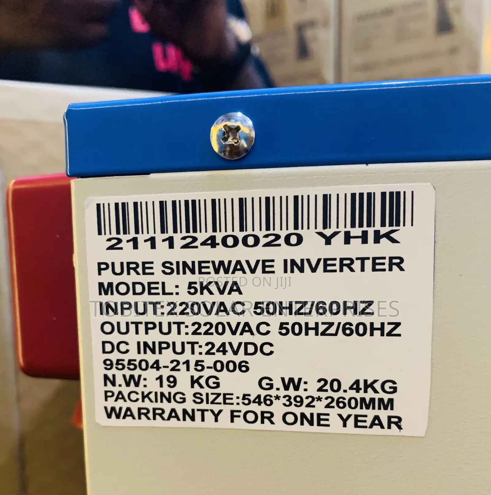 Yohako Solar Inverter 5kva 24v