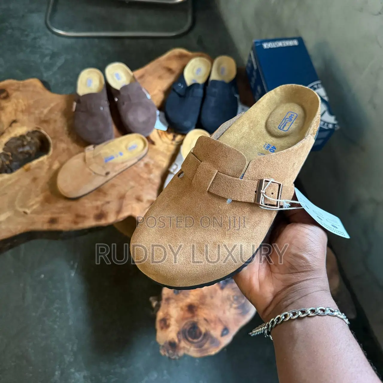 Birkenstock Boston Soft Footbed Suede Clogs – Mink/Tan Brown