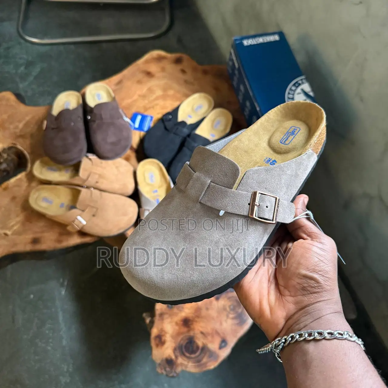 Birkenstock Boston Soft Footbed Suede Clogs – Mink/Tan Brown