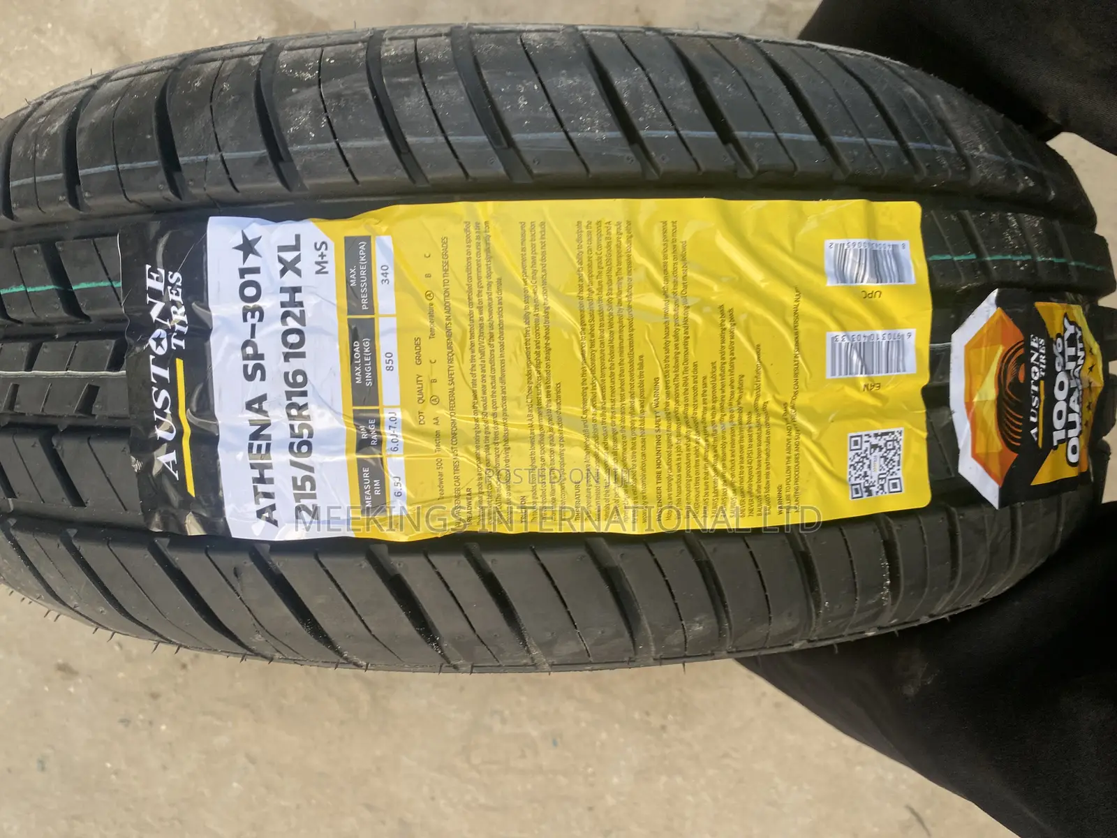 Brand New 215/65r16 Austone Tyre