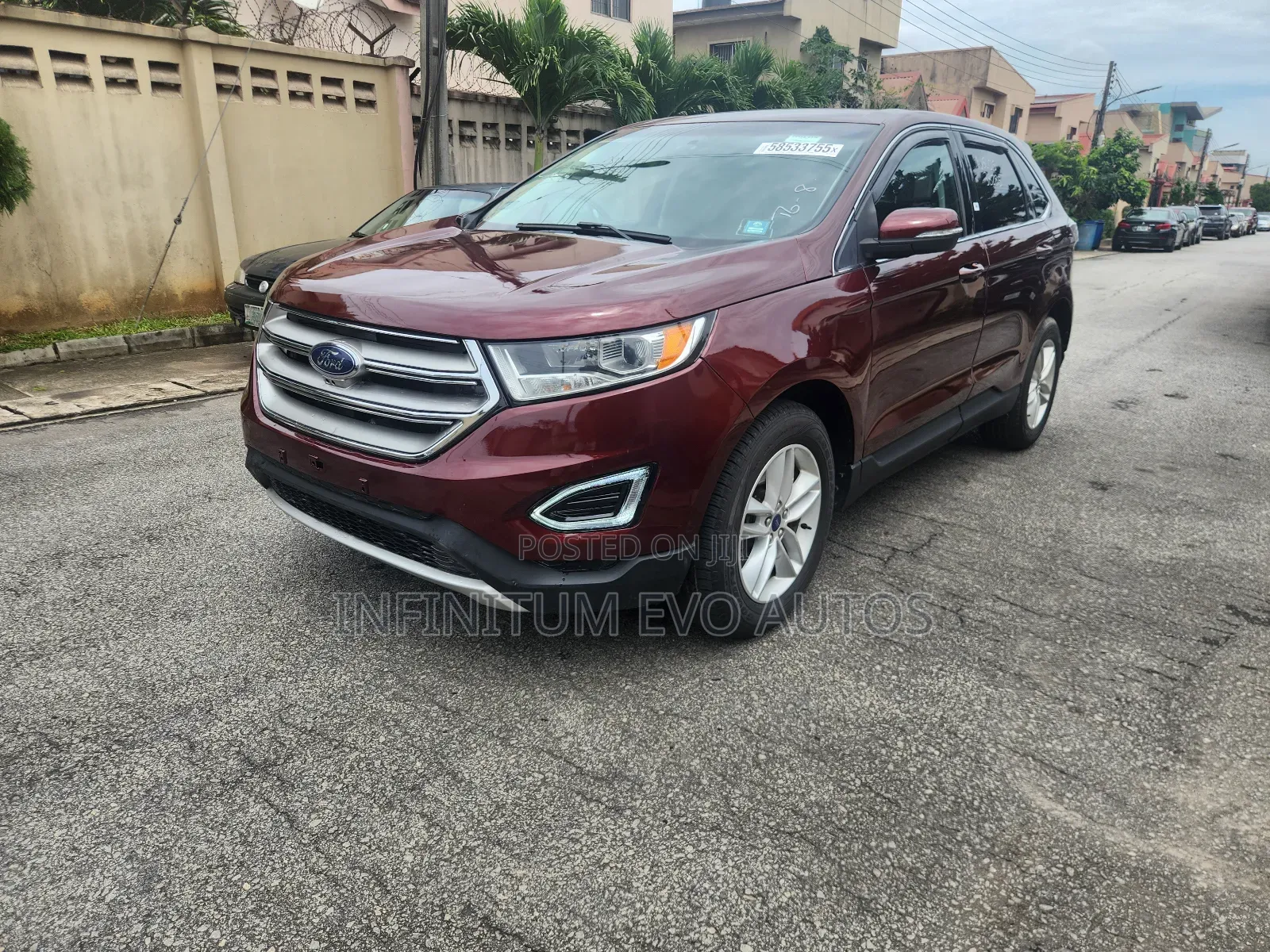 Ford Edge SEL 4dr FWD (2.0L 4cyl 6A) 2016 Burgundy