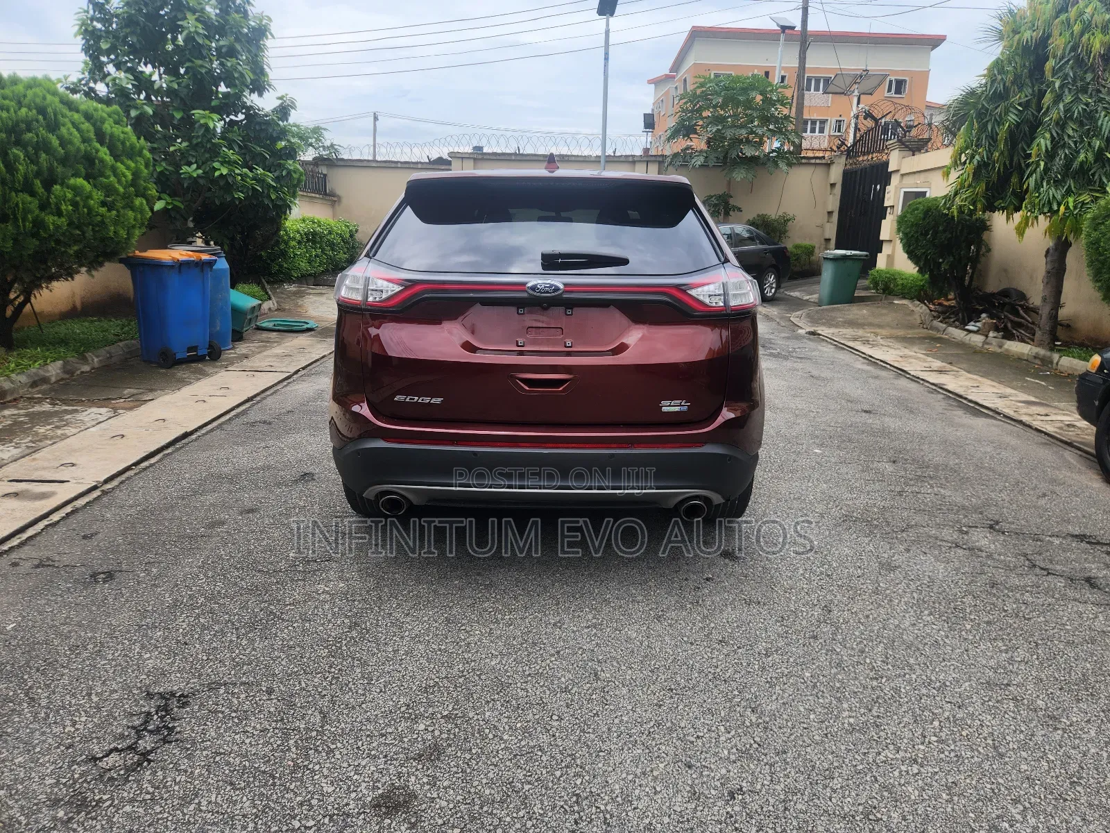 Ford Edge SEL 4dr FWD (2.0L 4cyl 6A) 2016 Burgundy