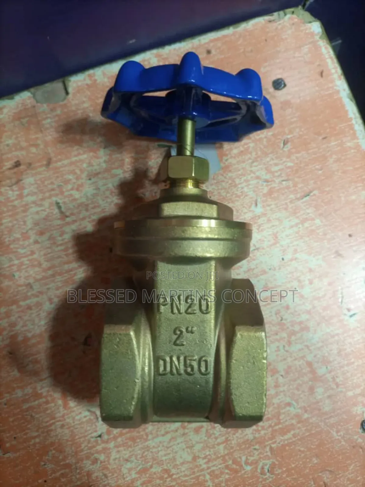 1" Industrial Quality Brass Gate Valve