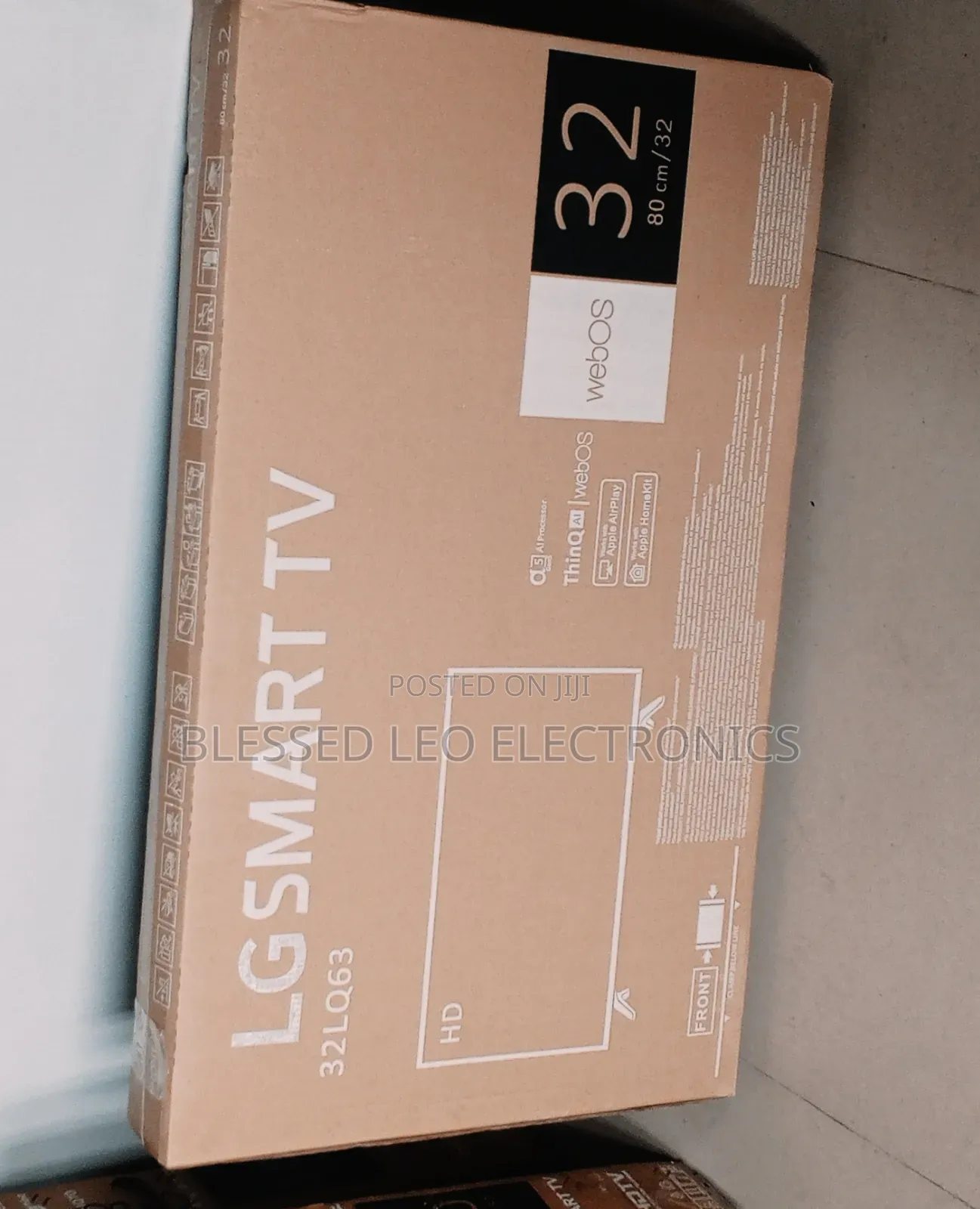 32 Inches Smart Ai Thinq Frameless Tv (Real ).