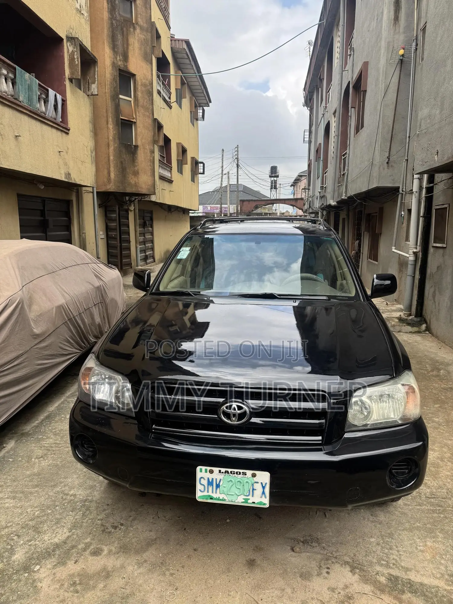 Toyota Highlander V6 2006 Black