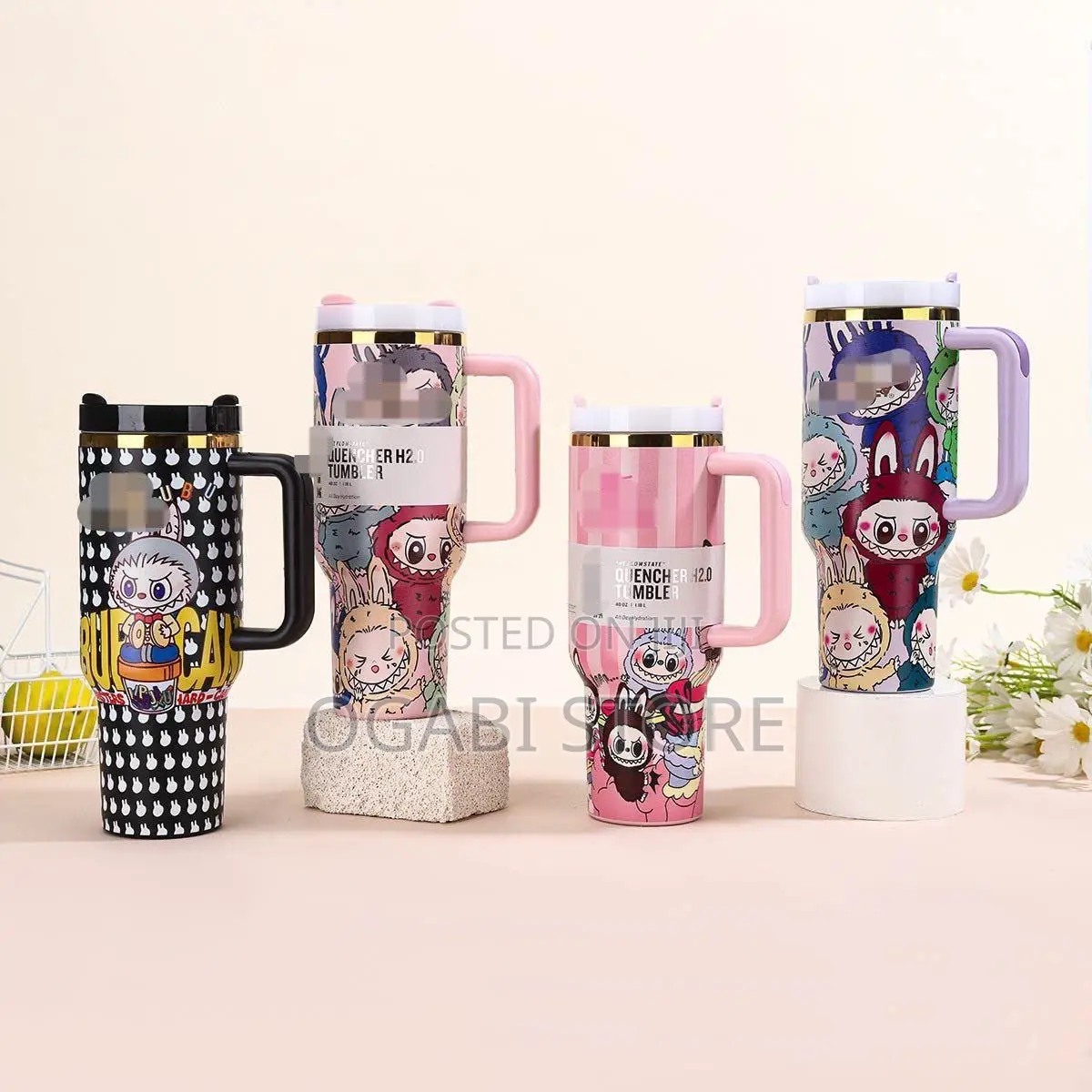 Cute Quencher Labubu Stanley Cup