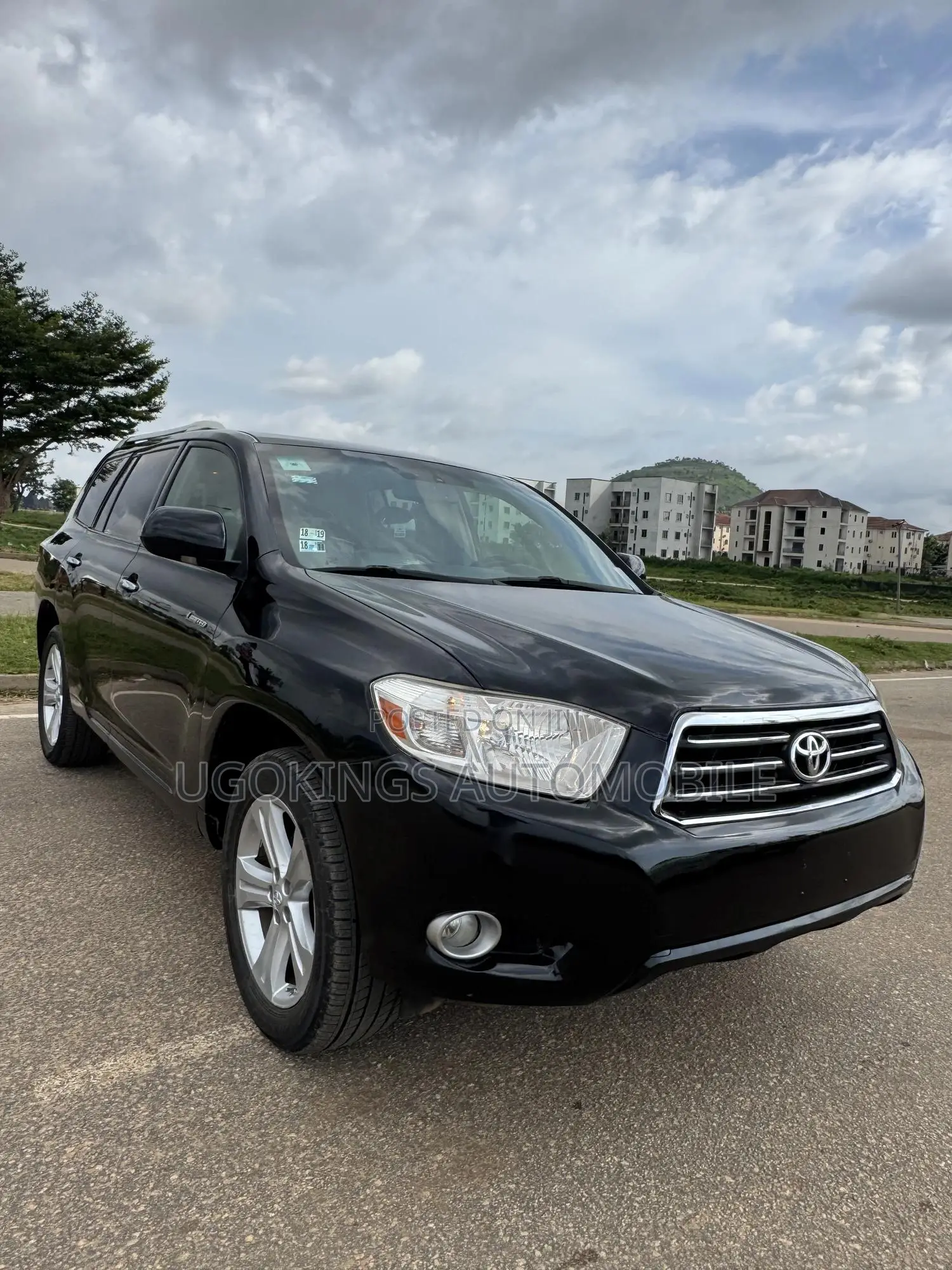Toyota Highlander Limited 2010 Black