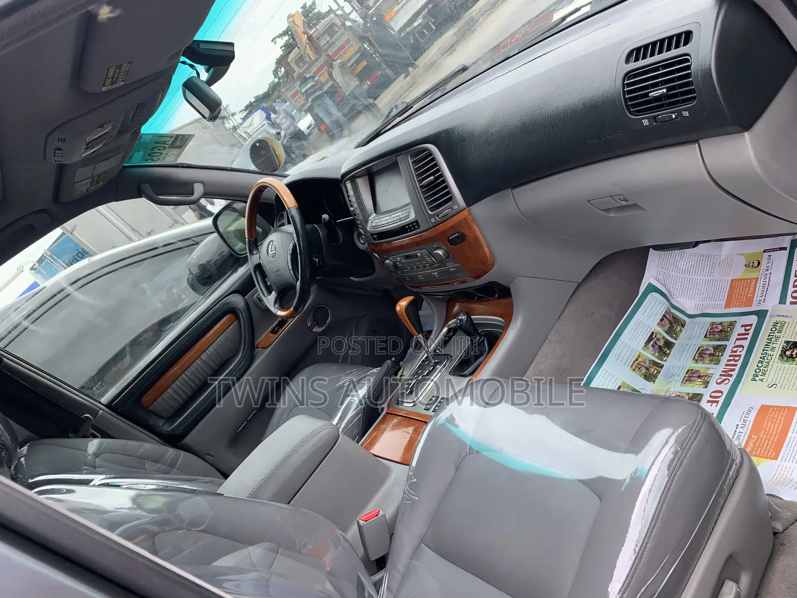Lexus LX 470 Sport Utility 2007 Gray