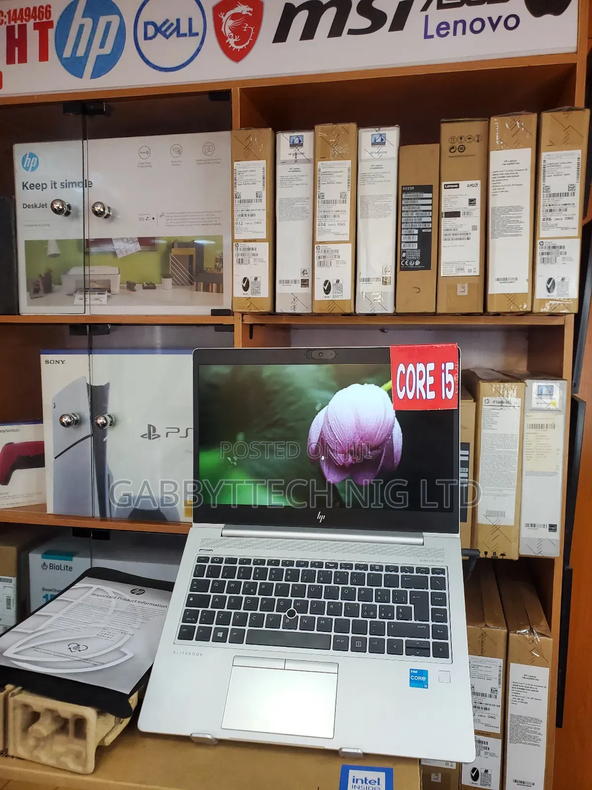 New Laptop HP EliteBook 840 16GB Intel Core I5 SSD 1T