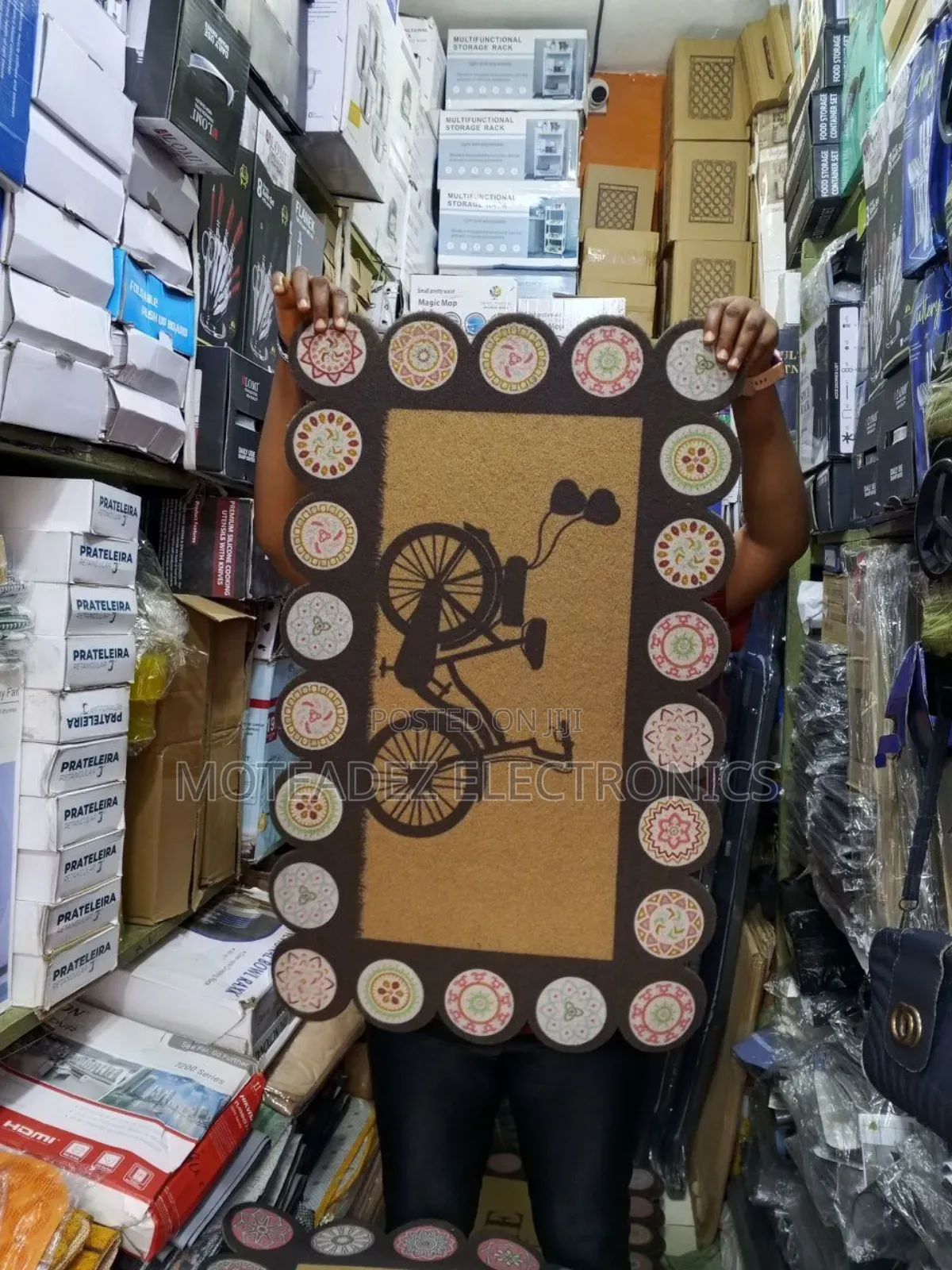 Classic High Quality Rubber Fluffy Door Mats