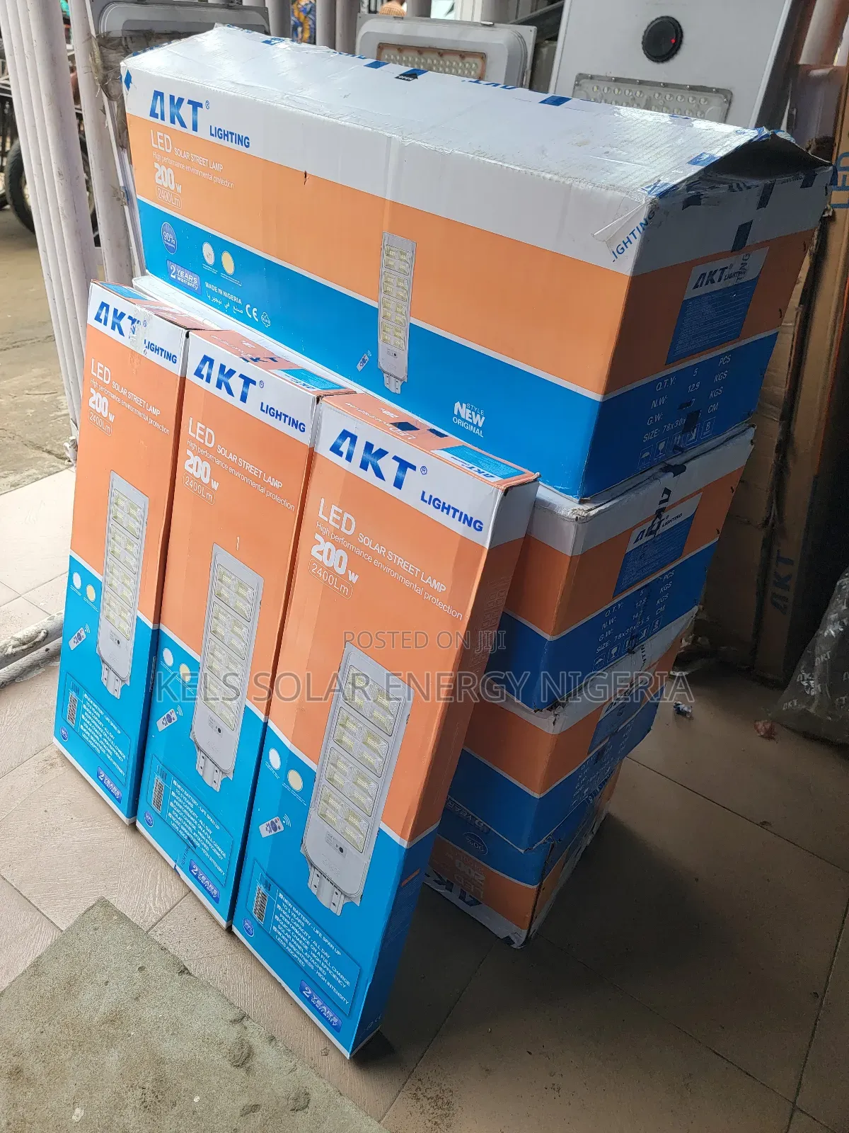 Akt Solar Street Lights 200watts