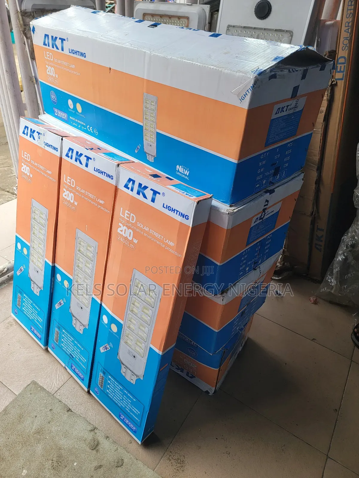 Akt Solar Street Lights 200watts