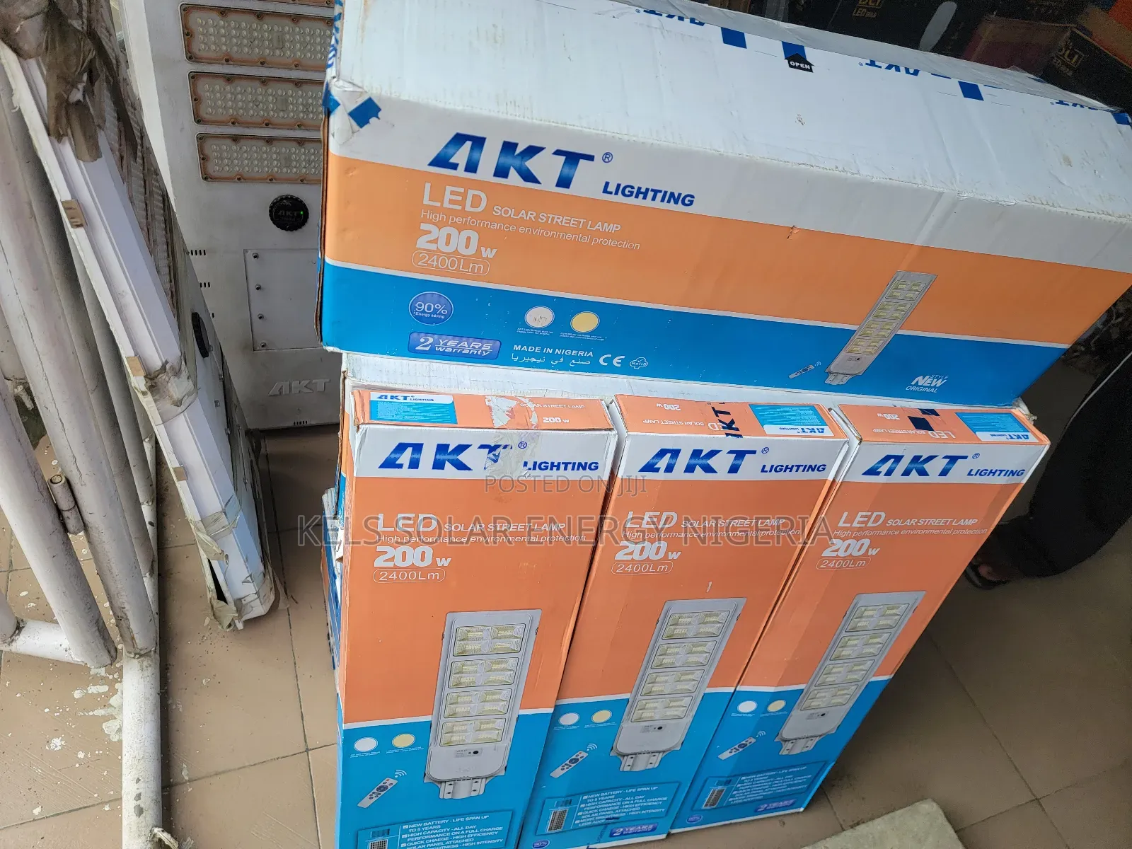 Akt Solar Street Lights 200watts