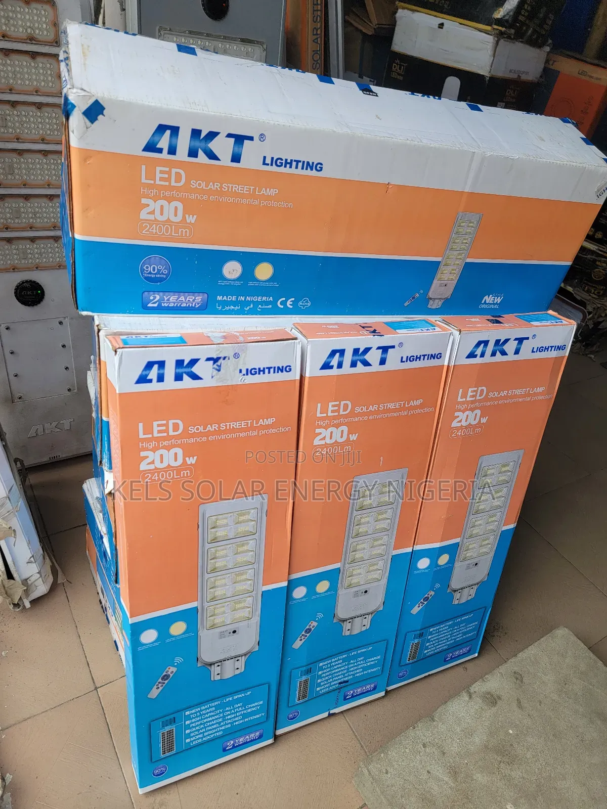 Akt Solar Street Lights 200watts