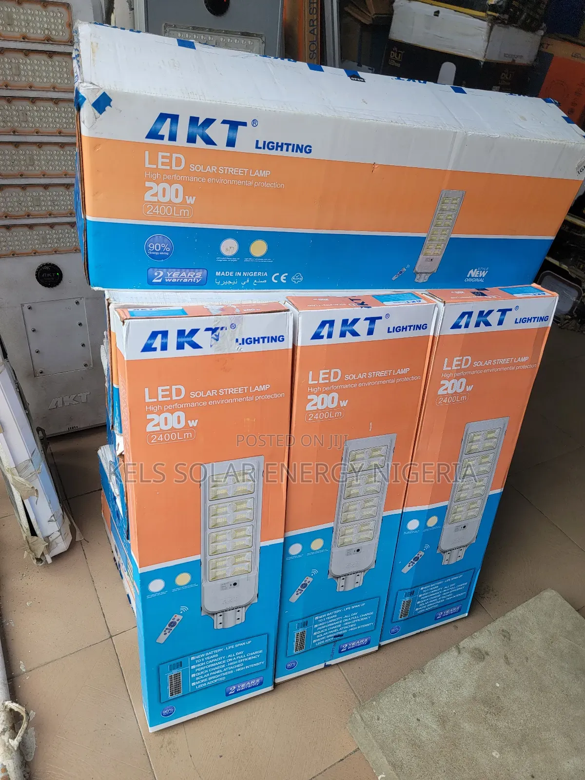 Akt Solar Street Lights 200watts