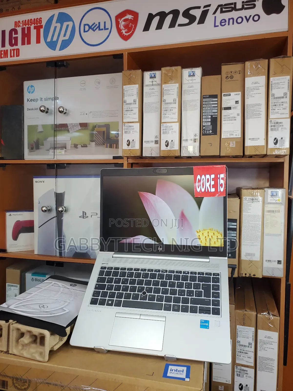 New Laptop HP EliteBook 840 16GB Intel Core i5 SSD 512GB