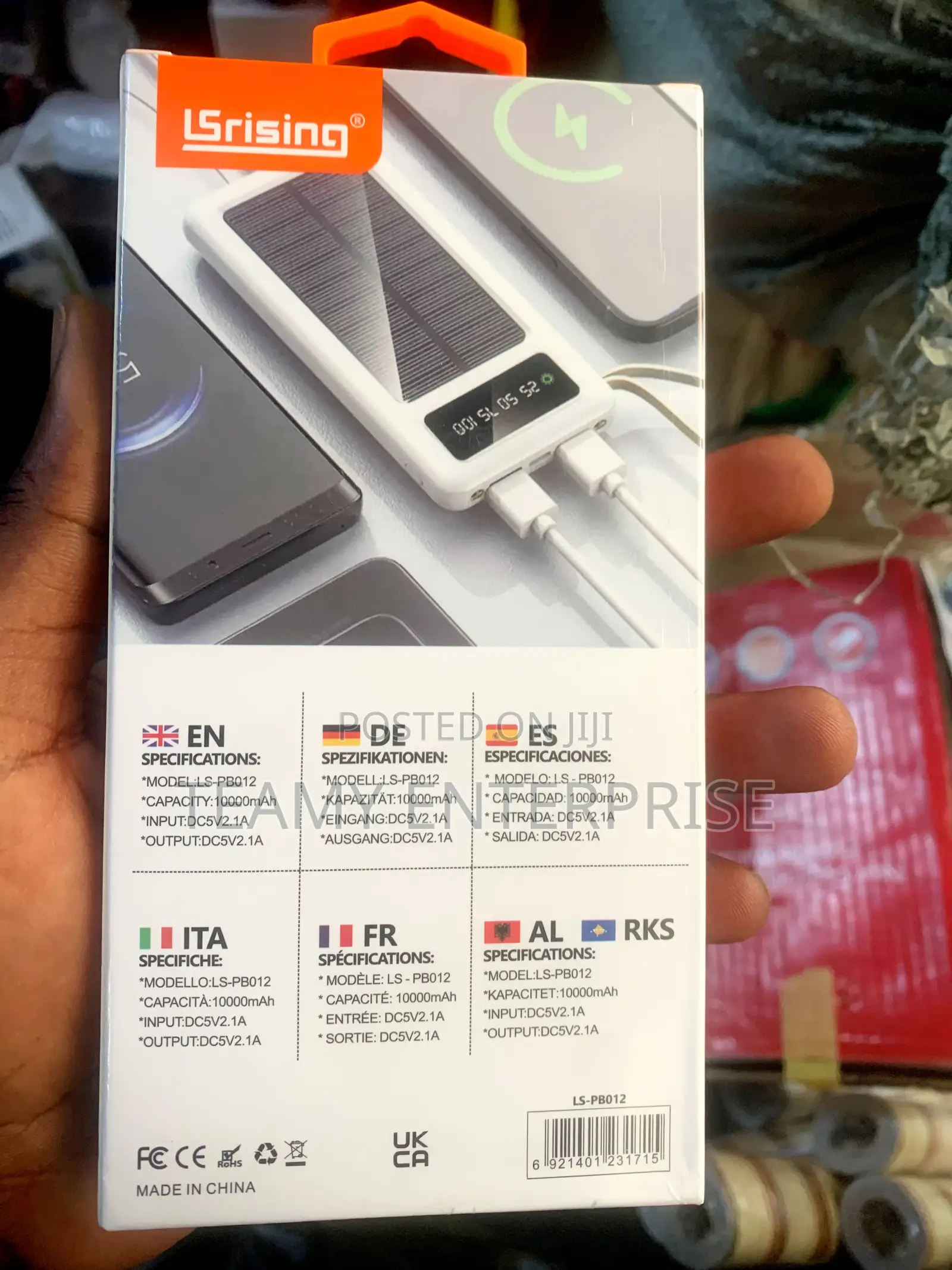 10000mah Solar Power Bank Available In Bulk Quantity