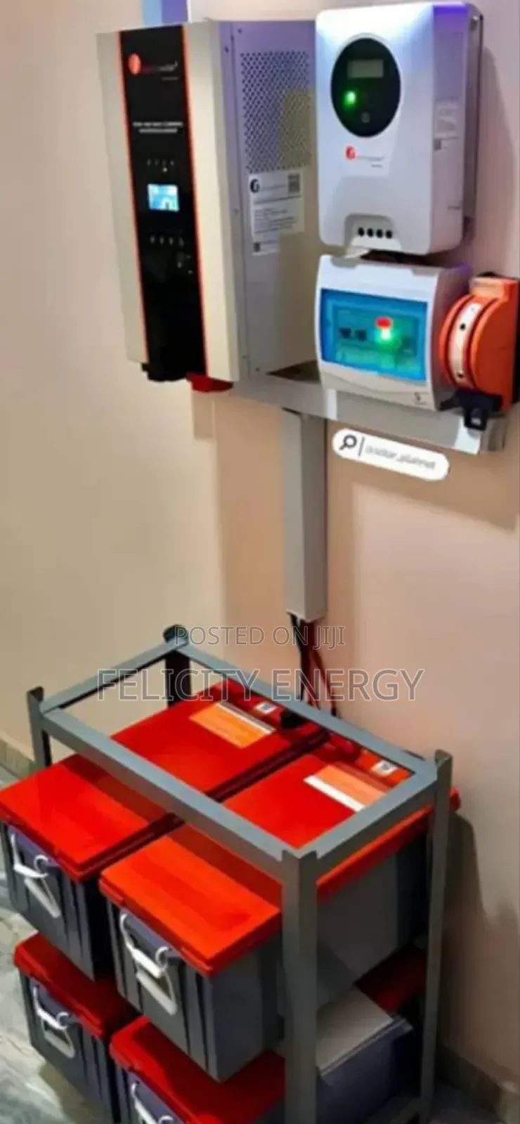 Felicity Gel Bathery 4pcs + 5kva Set Up (Full Installations)
