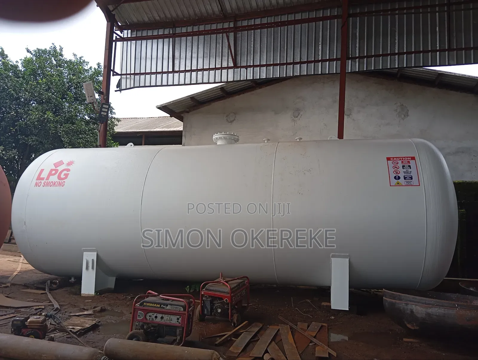 10tons, 20tons and 30tons LPG Storage Tanks