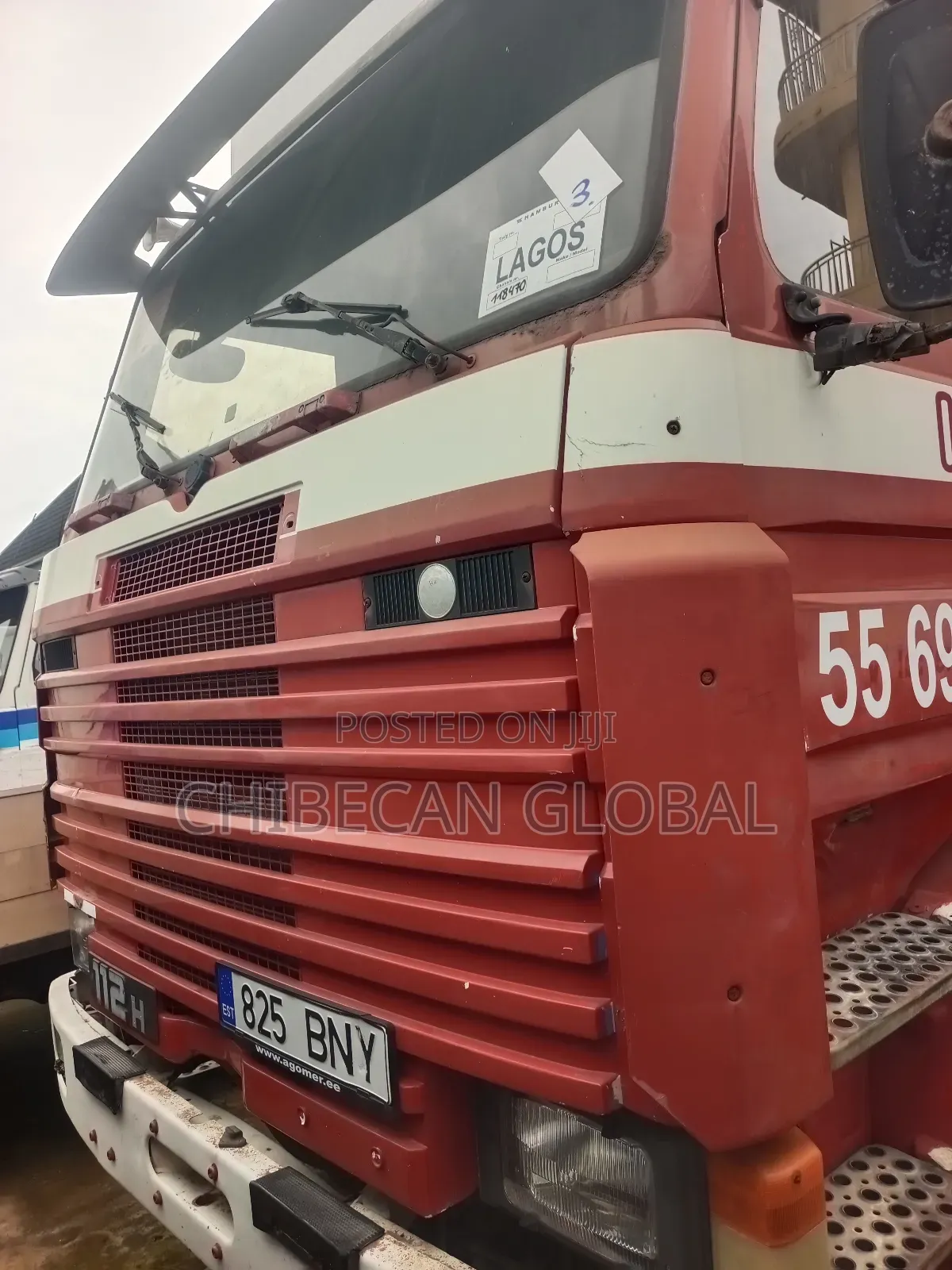 112 Scania Pickup Truck With 10 Tyres (Foreign Used)