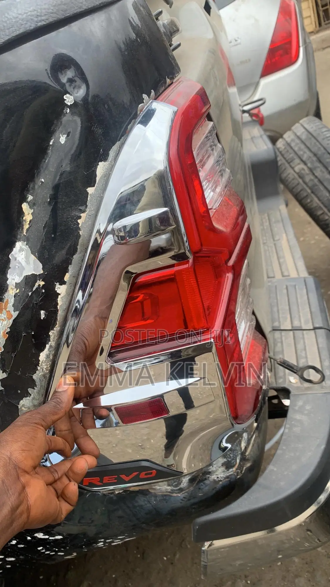 Back Light Chrome for Toyota Hilux 2020 Model