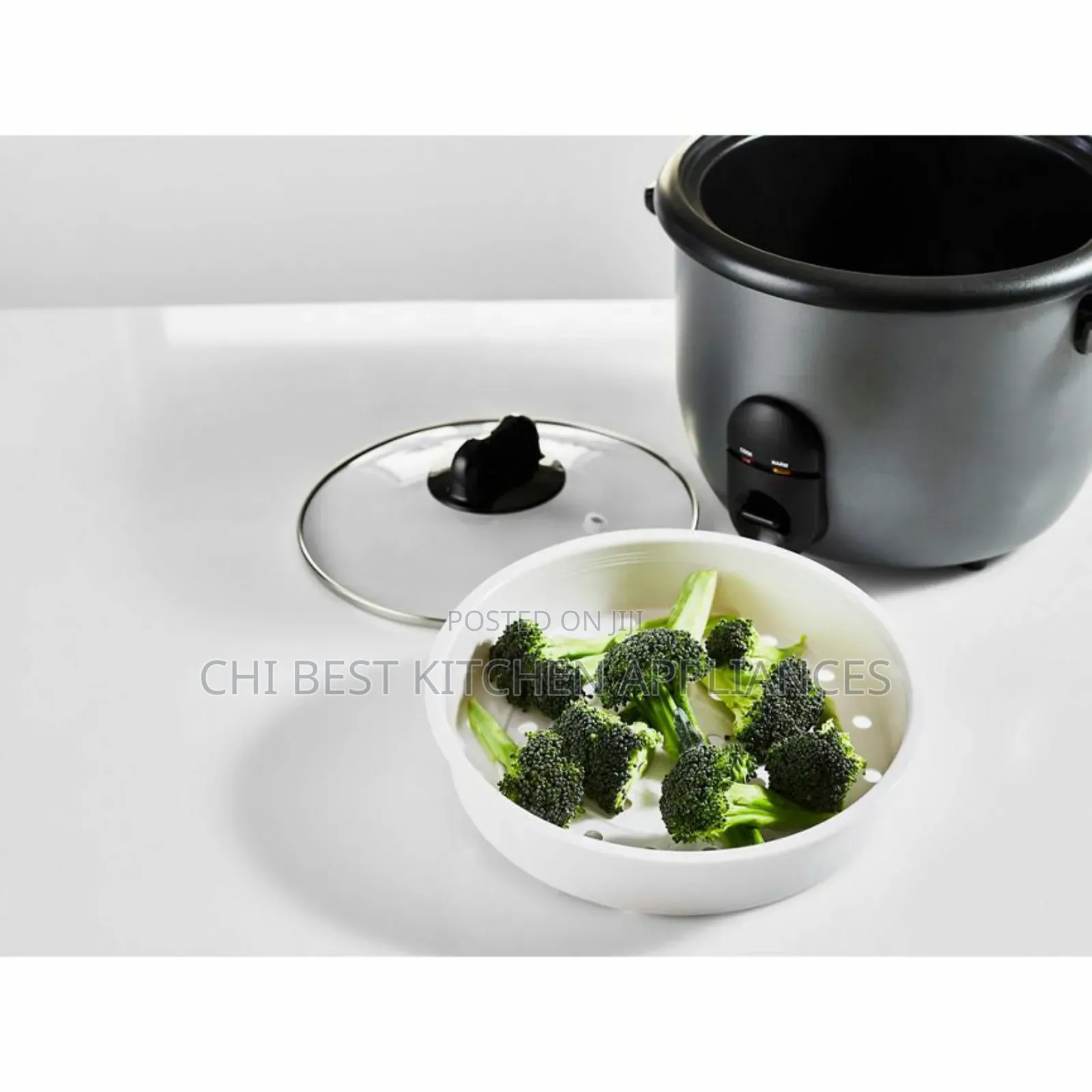 1.8 Litres George Home Rice Cooker With Steamer