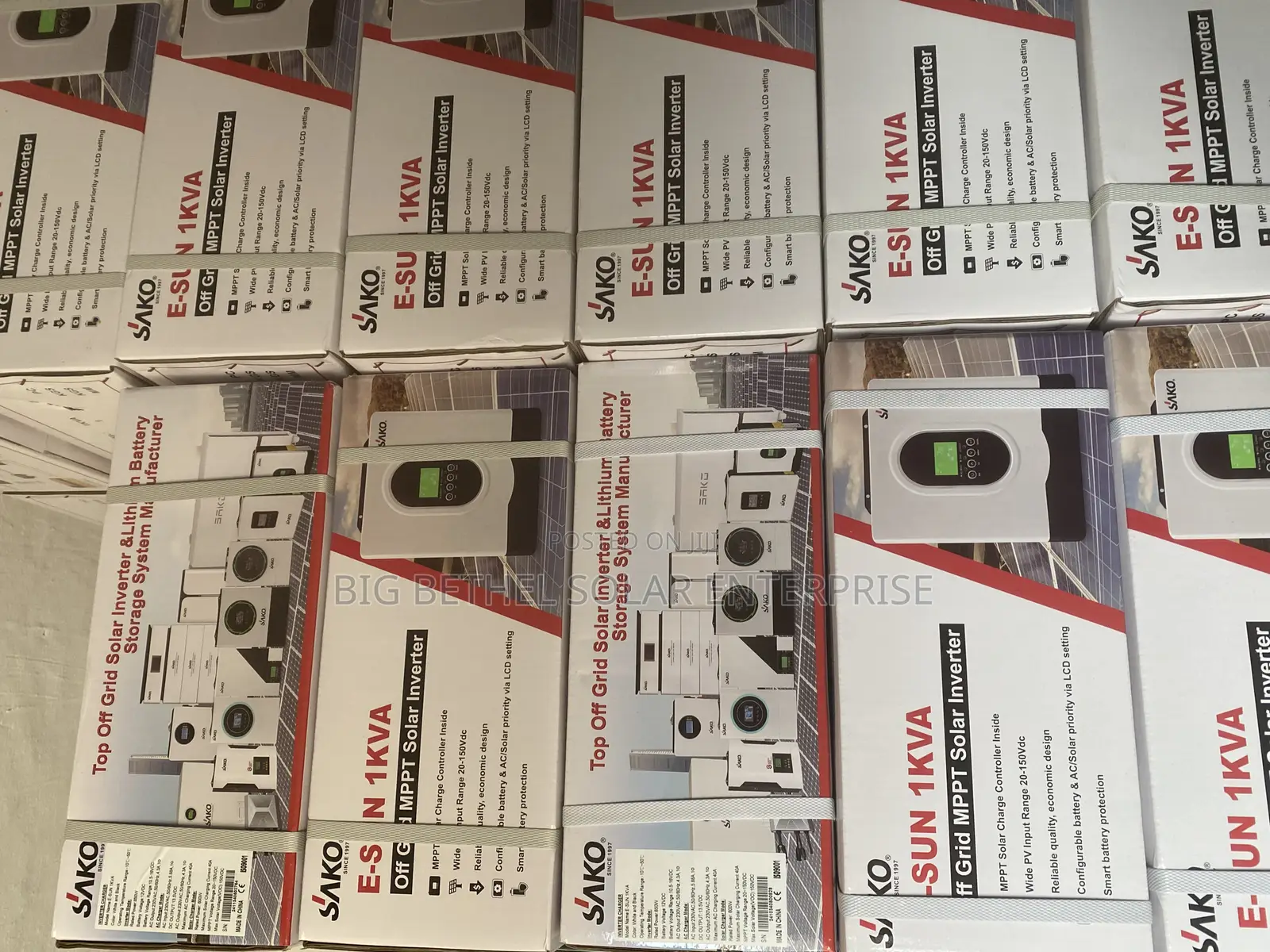 Sako 1kva 12v Solar Hybrid Power Inverter