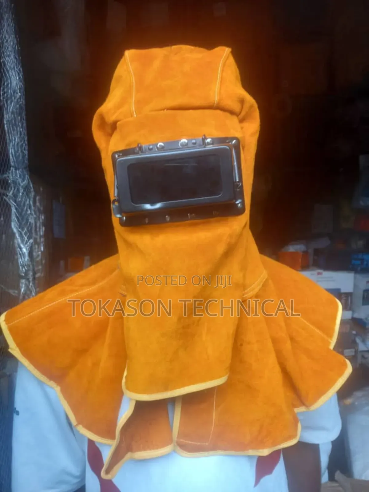 Leather Welding Hood/Helmet
