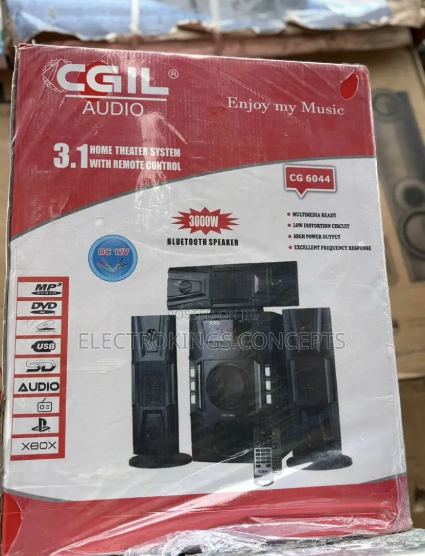 3.1 Home Theater System With Remote Control