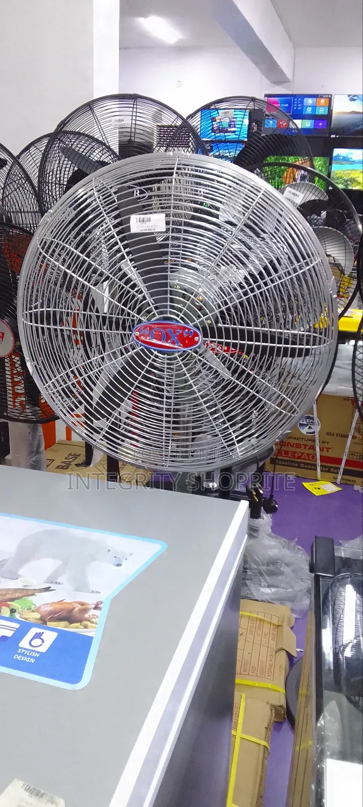 Ox Industrial 18" Inches Standing Fan