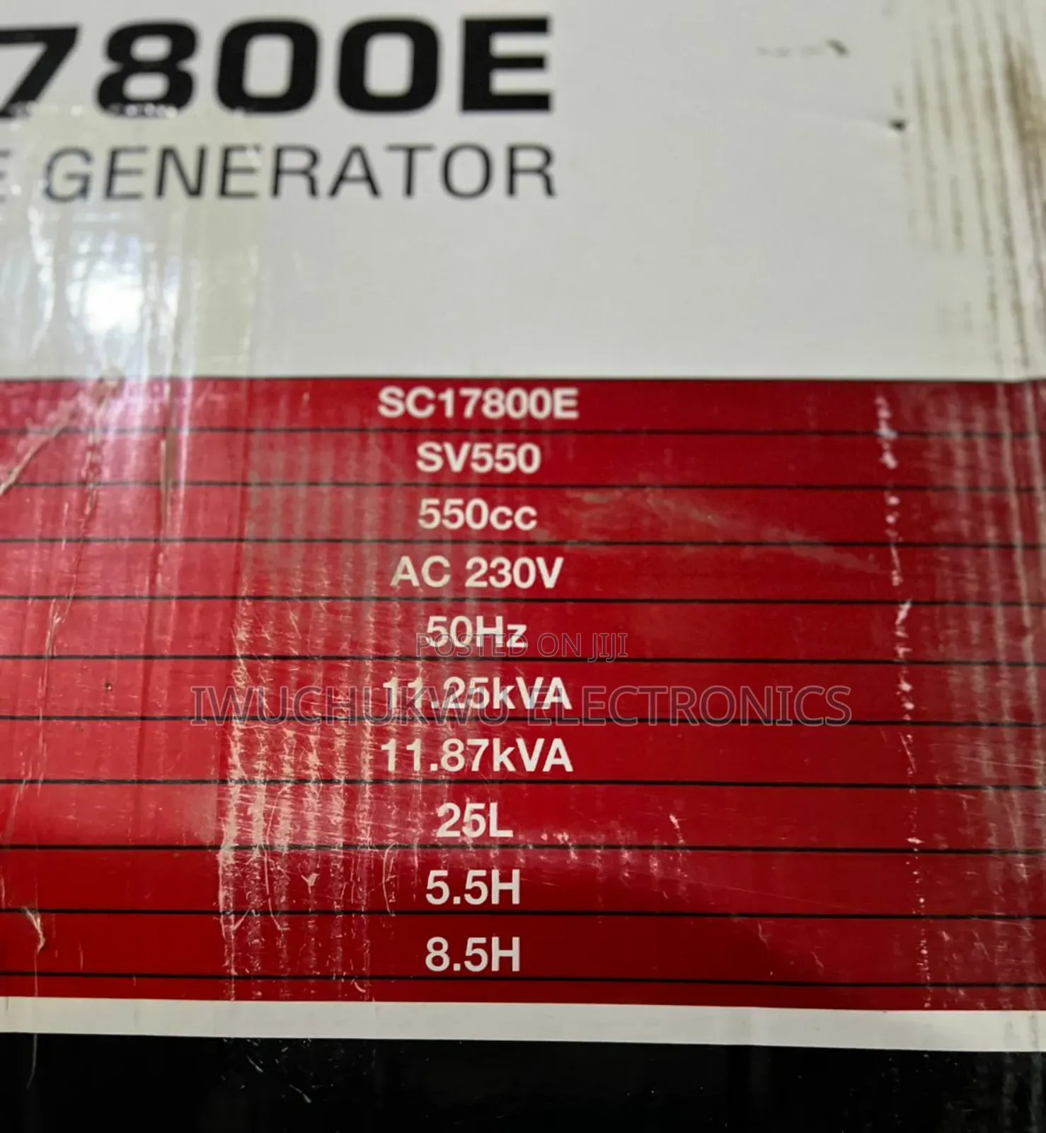 11.87kva Senci Power Generator (German Standard 100% Copper Wire)