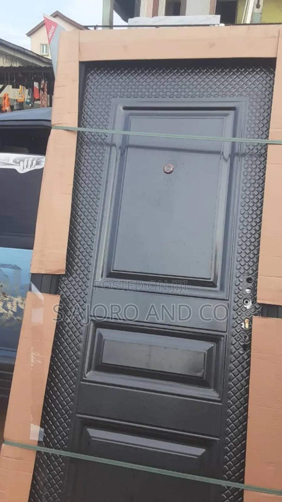 3ft and 4ft Noble Black Steel Door for Room or Entrance Door