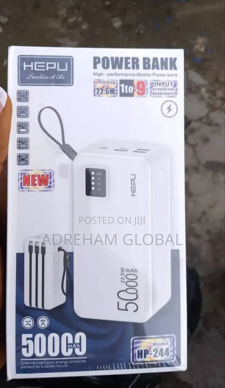 Hepu 50000mah Power Bank