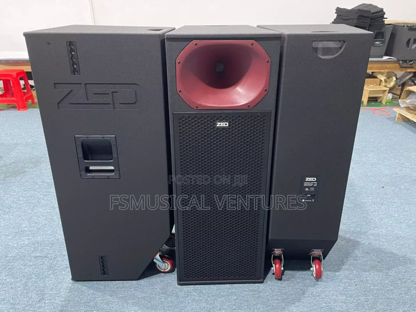 Zed 215p 15 Inch Big Magnet Double Speakers Water Proof 6000watts